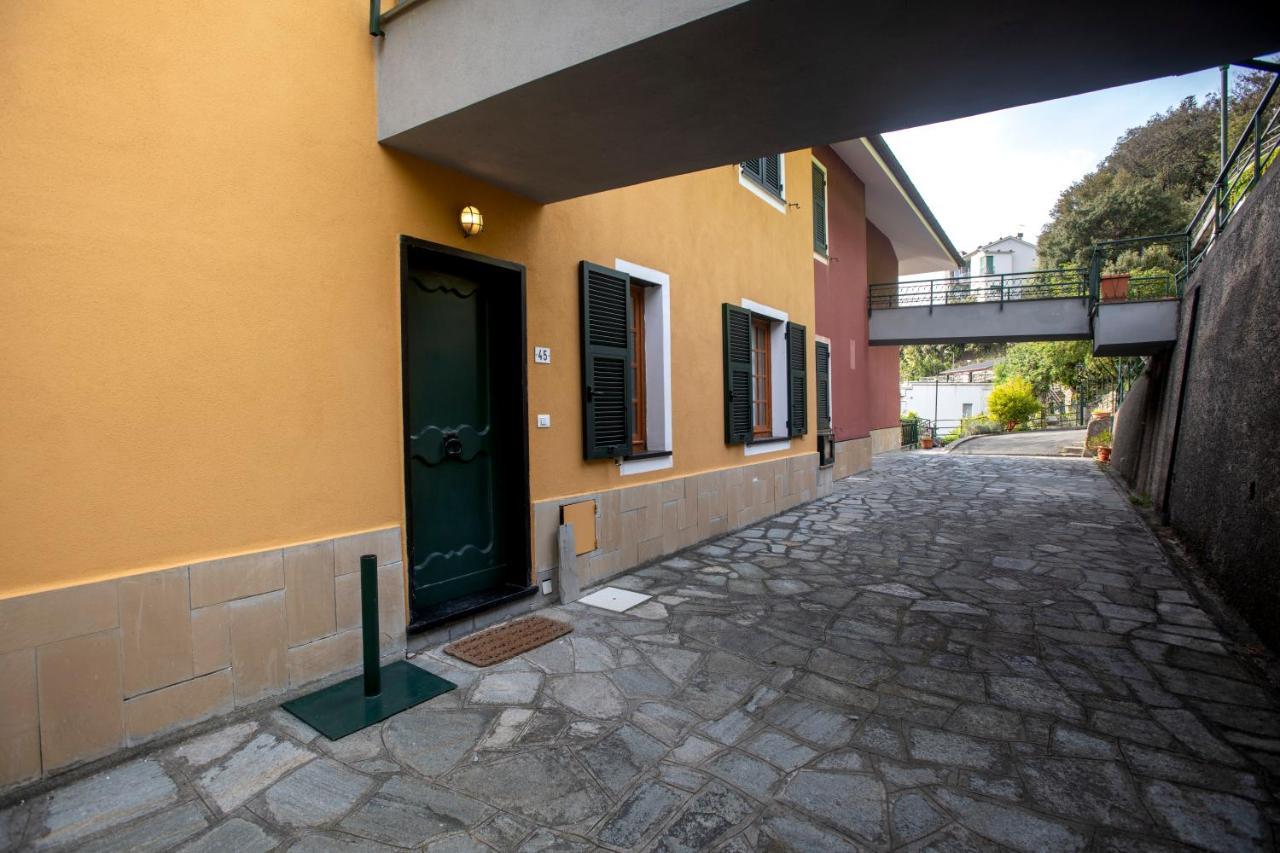 080 - La Villa Storica Il Vigneto 45B, Terrazza Sul Mare - Parcheggio Privato Gratis Moneglia Exterior foto